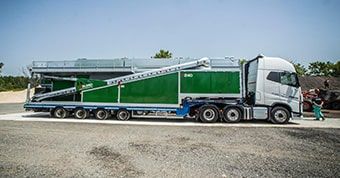 Centrale mobile autonome, béton, BCR, GE -  BLEND A240_1