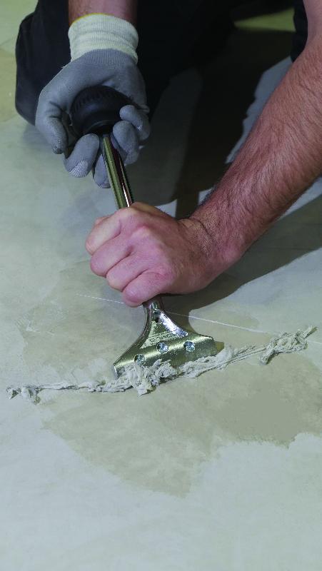 Scraper à boule - Acier renforcé - Lame 10 cm - Longueur 30 cm - Marque Romus_1