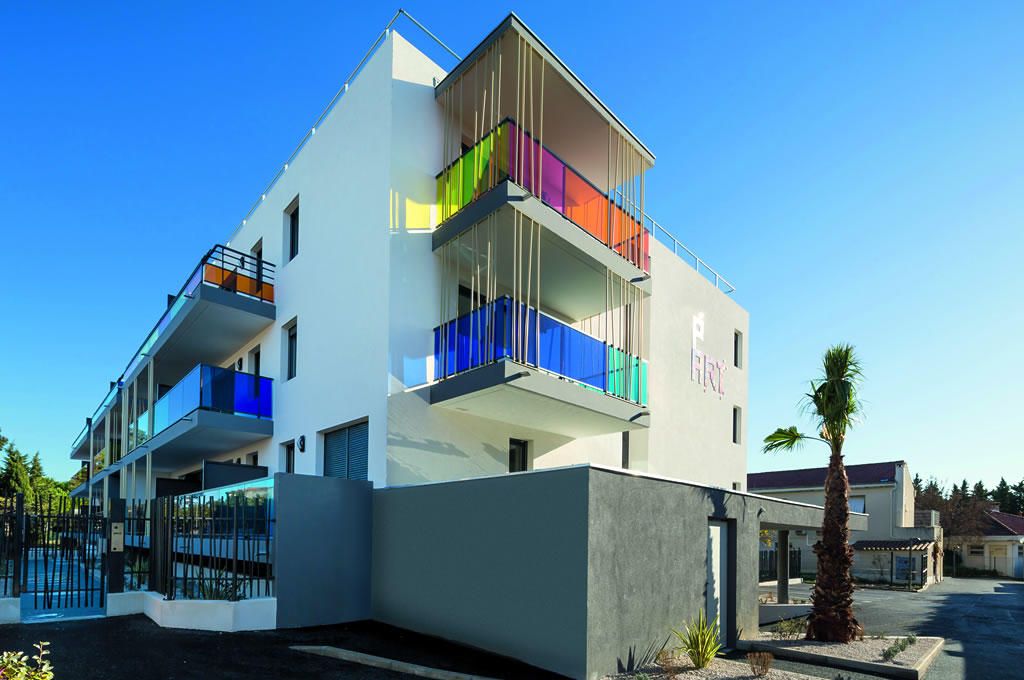 Areal - garde-corps - horizal - en aluminium - remplissage sur dalle_1