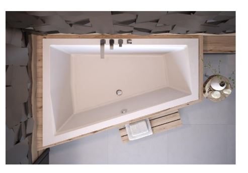 BAIGNOIRE D'ANGLE GAUCHE ULTIMA DUO 170 OU 180 CM ULTRA-SLIM_1