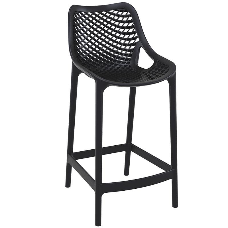 Chaise haute de restaurant exterieure Air - NOIR_1
