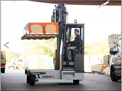 Chariot latéral ergonomique et compact HUBTEX DQX