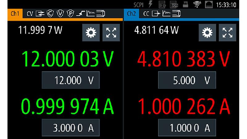 NGM202 - Alimentation numérique DC 2 quadrants 2 voies - 120 W faible bruit avec multimètre intégré et interfaces multiples_1