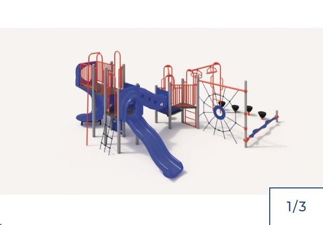 Pzp-v449 - Structure pour aire de jeux combinée Go-Elan - Hauteur de chute 111 pouces (282 cm)_1