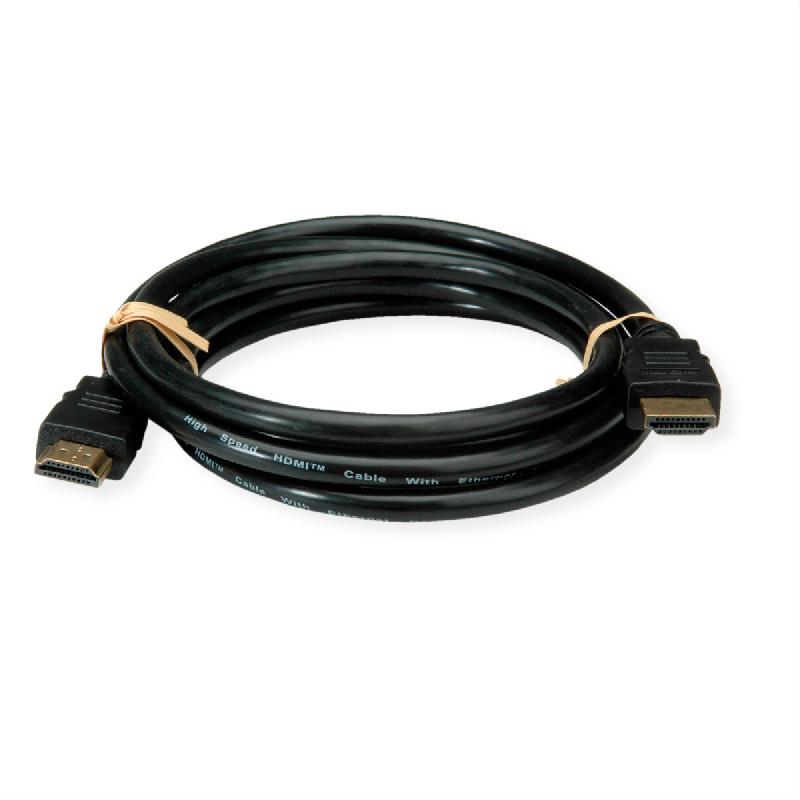 ROLINE RM Câble HDMI Ultra HD 8K avec Ethernet, M/M, noir, 1 m_1