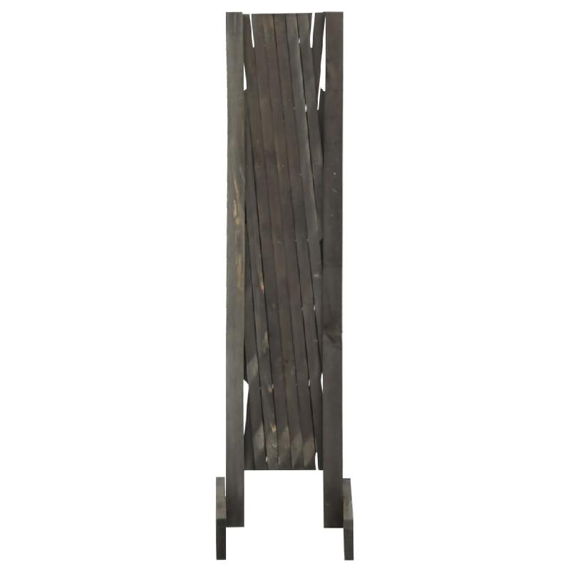 Vidaxl clôture en treillis de jardin gris 120x90 cm bois de sapin 314825_1