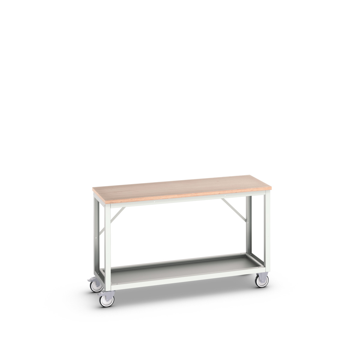 16922104.16 - Établi roulant Verso avec ossature et plateau MPX - 1500x600x930 mm - RAL 7035_0