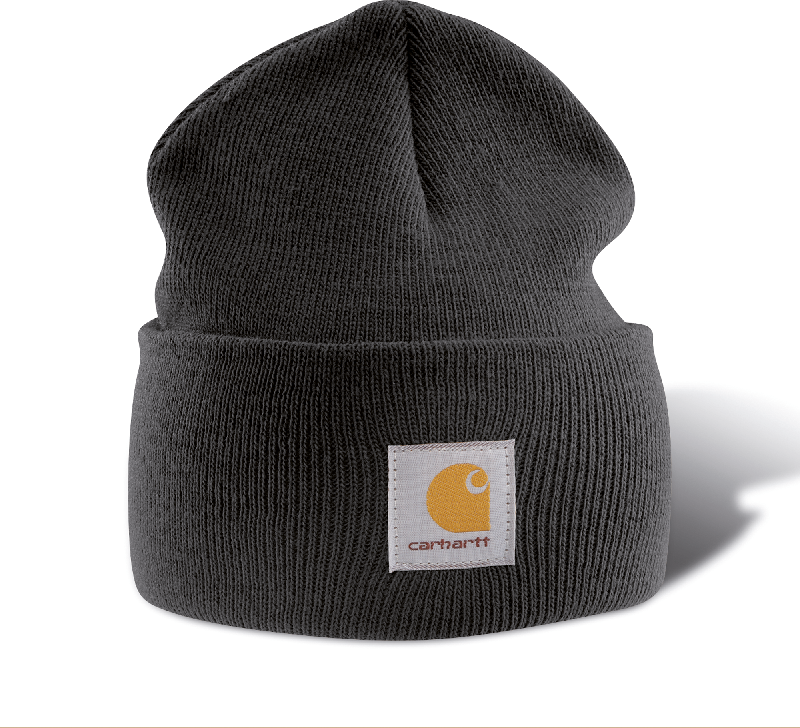 Bonnet tricoté double épaisseur Carhartt - Réf: CARA18 - 100% acrylique_1