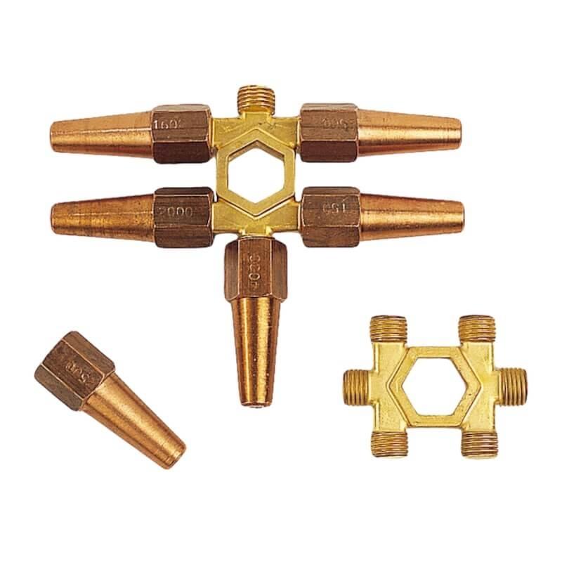 Chalumeau Chauffeur ROC 2 + 5 buses Oxygène / Acétylène TLS_1