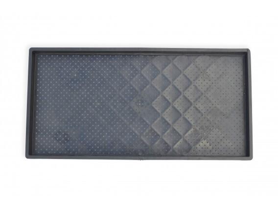 Lot de 25 bacs en plastique ajourés pour semis micro et jeune pousse - Compatible Paperpot - Dimensions 600x300x30mm_1