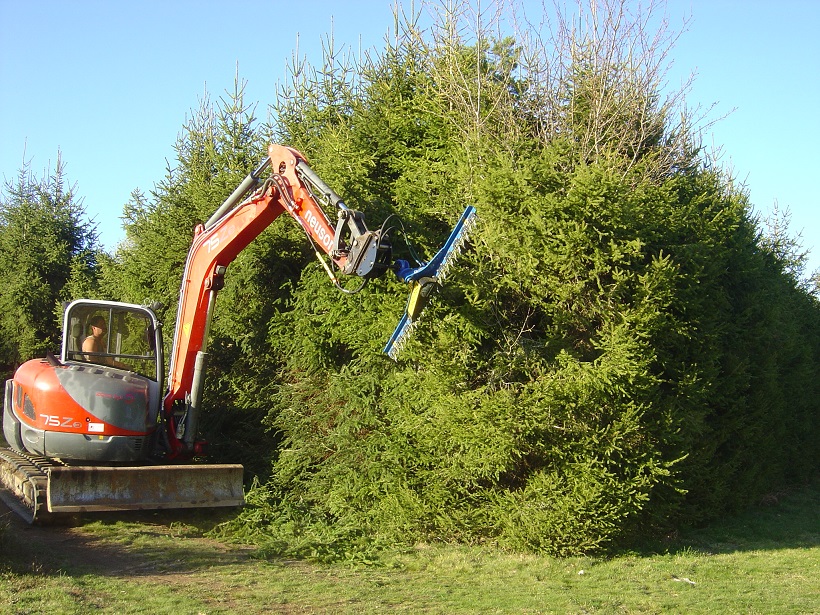 Matériel de taille haie pour espaces verts