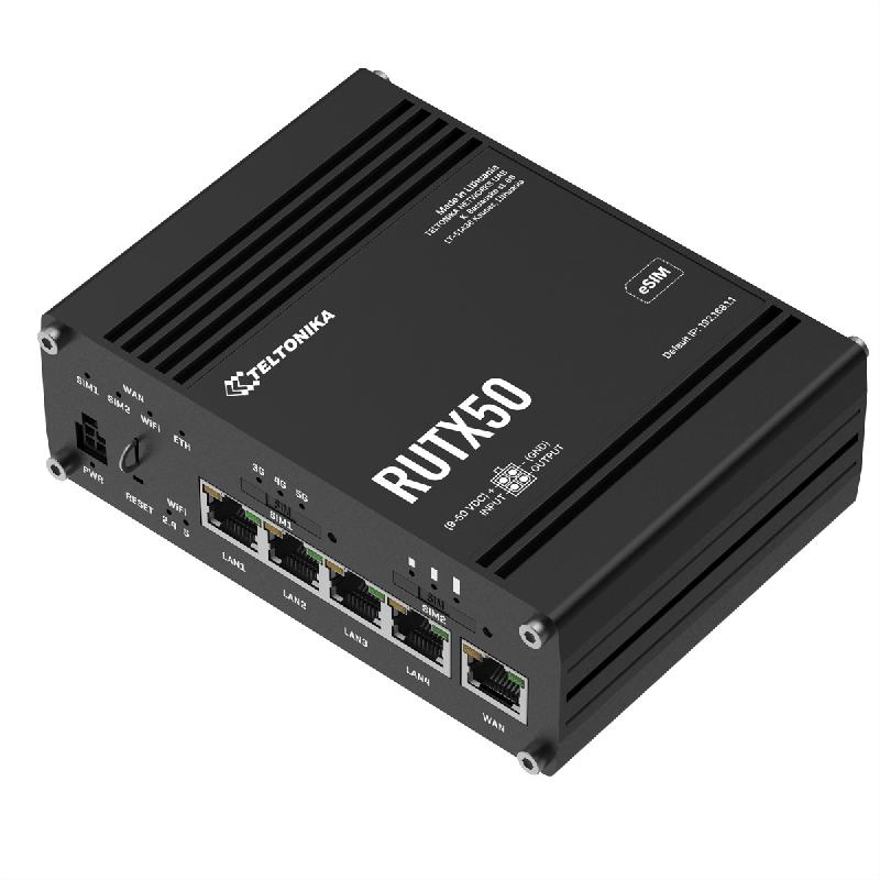 Teltonika rutx50 5g/4g/lte routeur industriel esim version_1