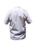 Chemise pilote blanche manches courtes brodée Sécurité - Militaires, Gendarmerie, Police et Sécurité_1