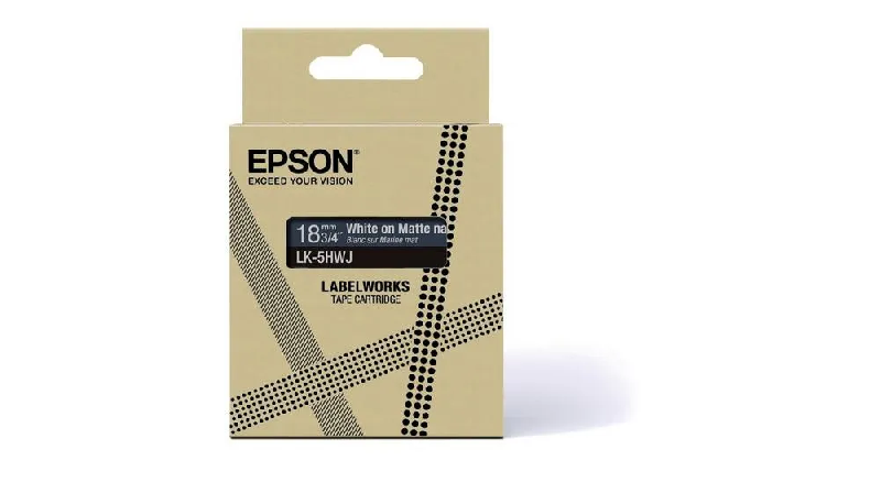 Epson LK-5HWJ Marine, Blanc_1