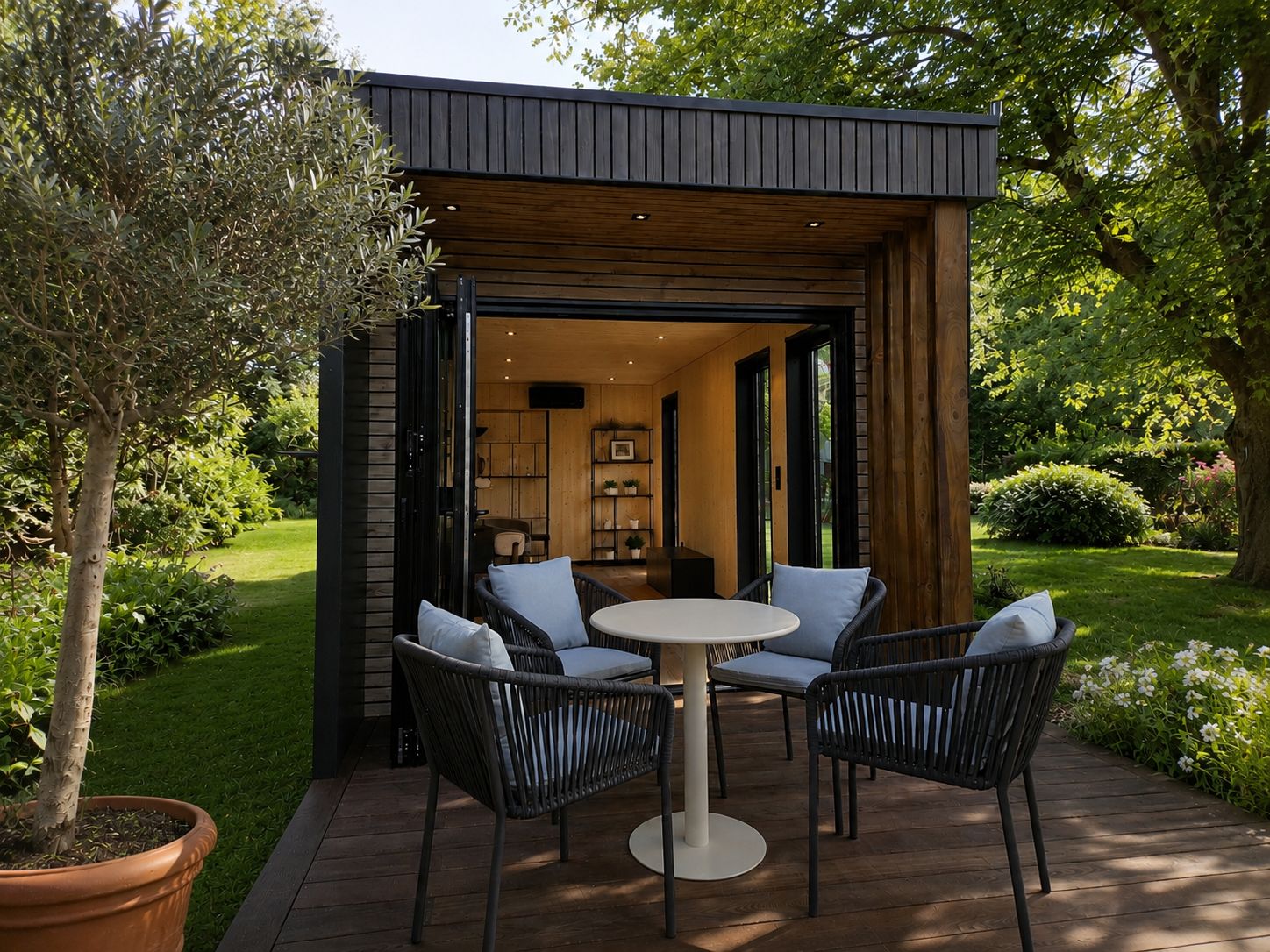 Studio de jardin Déséo Esprit Nature de 18 à 36 m² – Isolé en laine de bois_0
