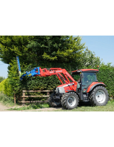 Taille haie  avec un système d'attelage démontable - tracteur sa 1000_1
