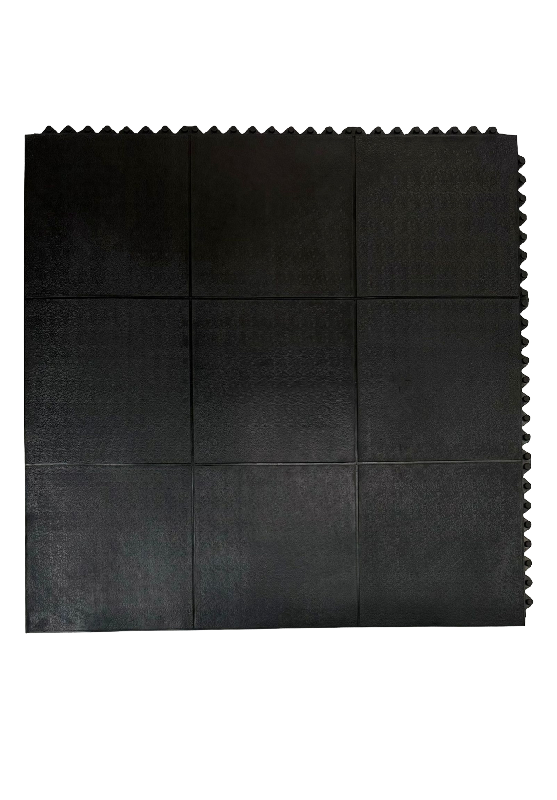 Dalle de tapis antifatigue et ESD industriel modulaire pour zone huileux - Série M2_1