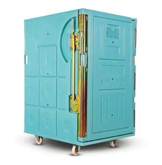 Roll 1100 marée - chariot isotherme - Olivo Cold Logistics - 1022L - mousse polyuréthane - polyéthylène alimentaire_1