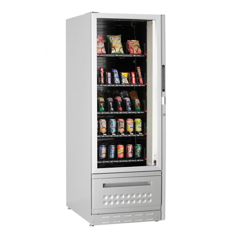 SNACK SIDE - automate esclave pour machines chaudes RHEAVENDORS, 3°C ou 8°C, vitrine LED, 6-7 plateaux supplémentaires_1