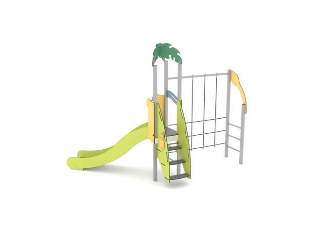 Structure multi-activités métallique îles - LD1ILT20020 - Ludoparc - Pour enfants dès 2 ans - Capacité 10 personnes_1