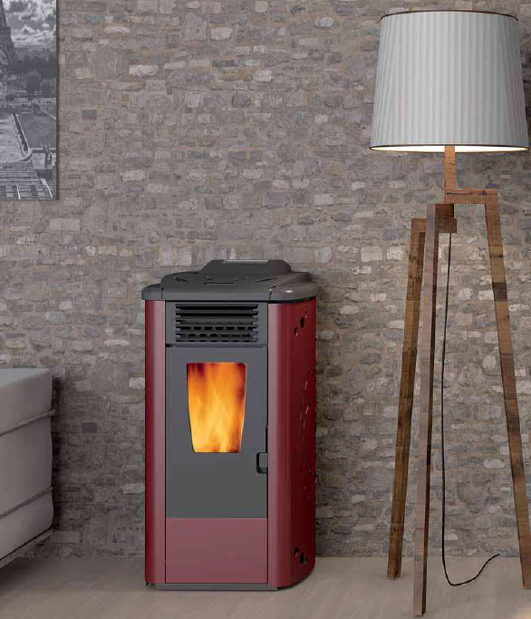 Pôele à granulés à ventilation forcée arca_1