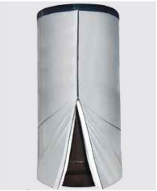 Ballon tampon isolé 800L avec 3 échangeurs - Multi-Inox ECS + 2 acier - Marque Galmet_1