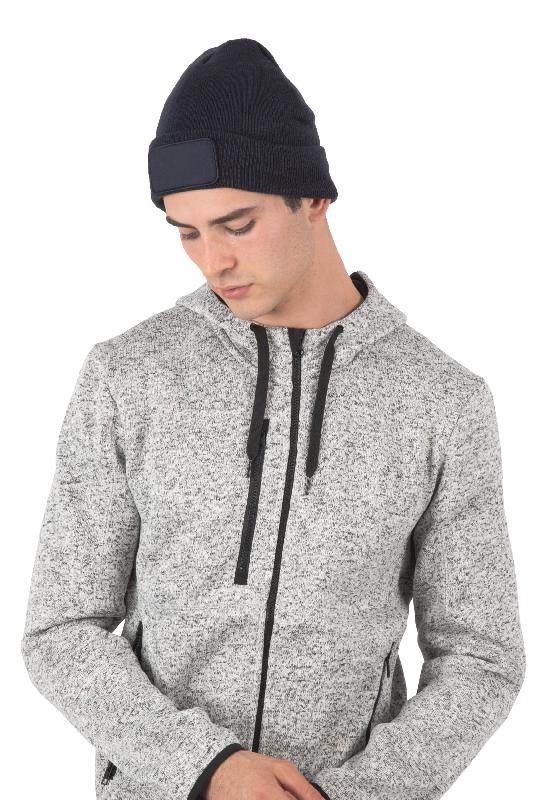 Bonnet avec patch en coton et doublure polaire Thinsulate - Réf: KP894 - Taille unique - Plusieurs coloris disponibles_1