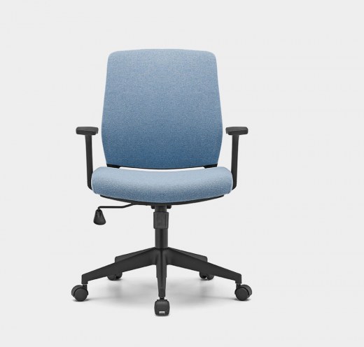 Fauteuil de bureau XT24 - Moyen Dossier avec Accoudoirs ajustables - Référence 6401 FR121_1