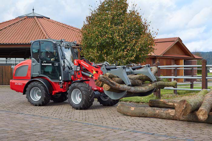 Fourche d'empilement en forme de lame - Weidemann GmbH - Capacité 2500 kg - Largeur 1450 mm_1