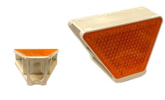 Réflecteur pour glissières métal 100% étanche - STI Balisage routier_1