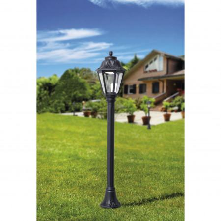 Borne d'éclairage public classique - Indura Medium 6 IP55 E27 42W Noir_1