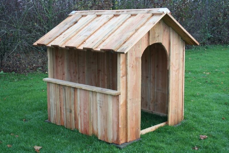 Maisonnette de jeu en robinier Asterix réf-8045576 - Hags_1