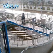 Racleurs de bassins de décantation - Wuxi Yosun - Puissance 0.55 kW - Transmission périphérique pour piscines jusqu'à 16 m_1