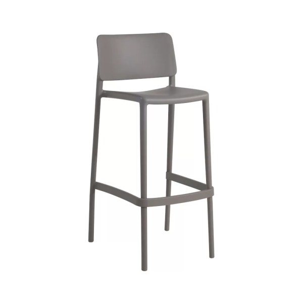 Chaise haute en résine JOY - Stamp - design élégant en polypropylène avec fibre de verre - usage intérieur/extérieur_1