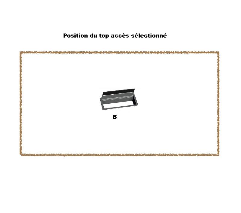 Top access pour table de réunion - Mobel Linea - Argent_1