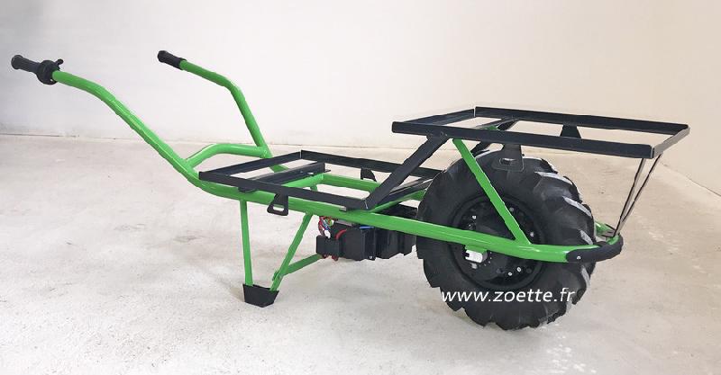 Brouette électrique ZOETTE-clas -porte ruches - sans, sans_1