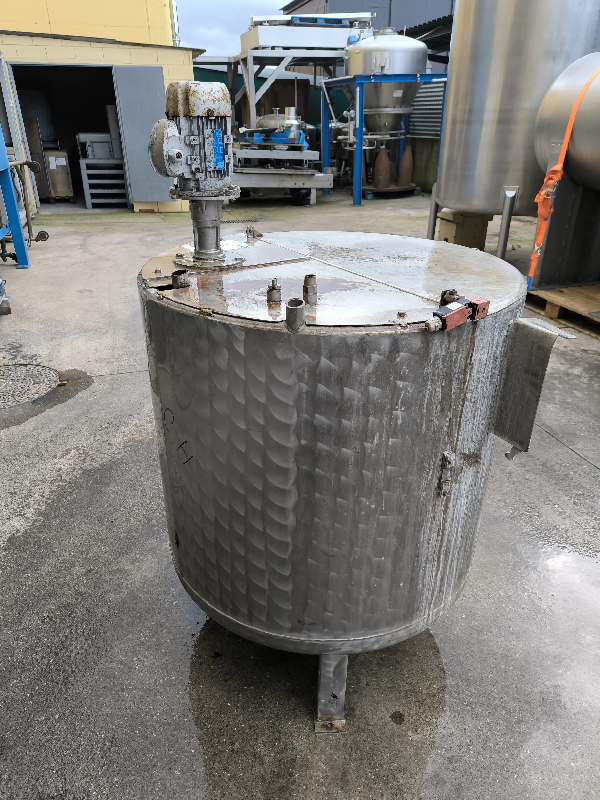 Cuve en acier inoxydable 316 de 510 litres avec agitation - référence : c13626_1