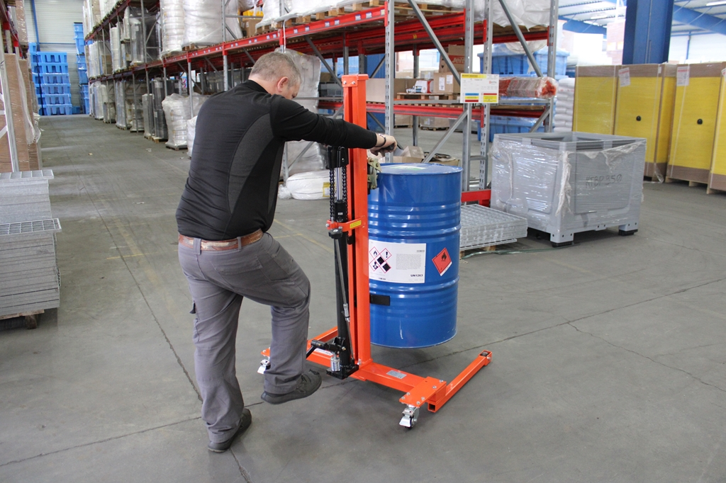 Élévateur pour fût hydraulique - pfce020 - delahaye industries_1