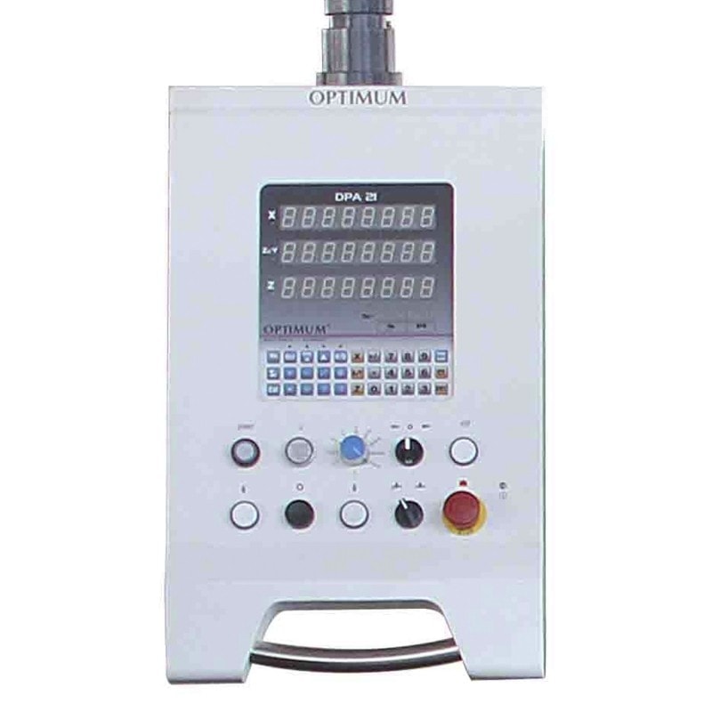 Fraiseuse universelle Optimum MT 230S - Tête HURON, 3 axes, servomoteurs, ISO 50_1