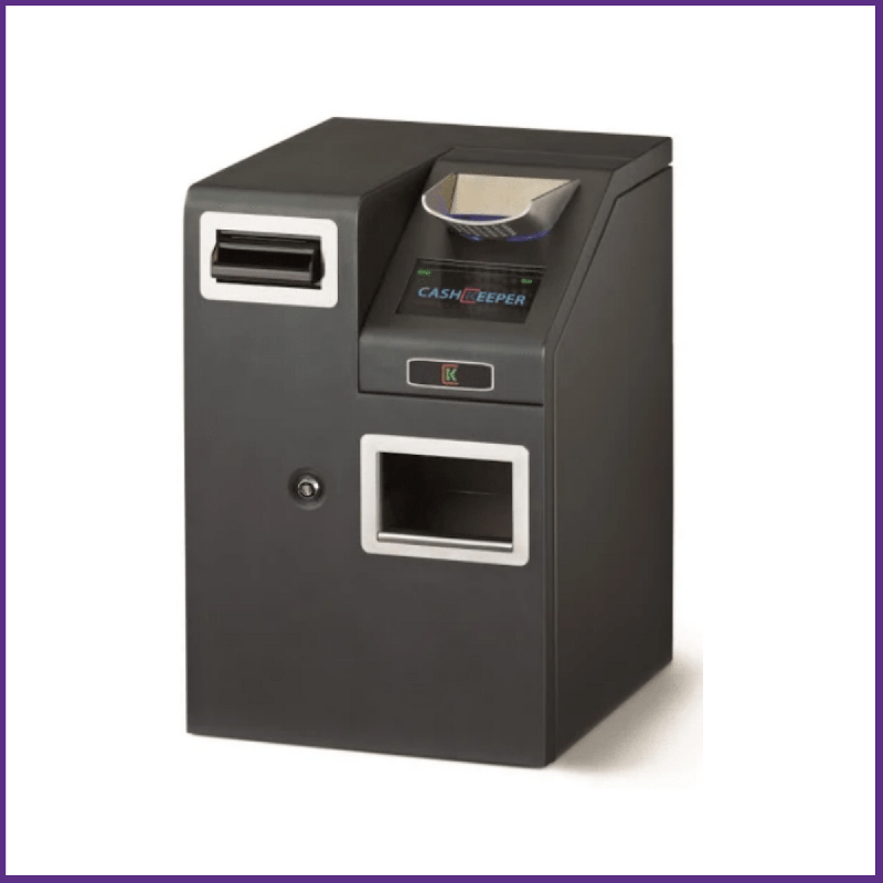 Monnayeur automatique CashKeeper CK950 PRO - Accepte, paie, recycle et valide pièces et billets - Capacité 1500 pièces_1