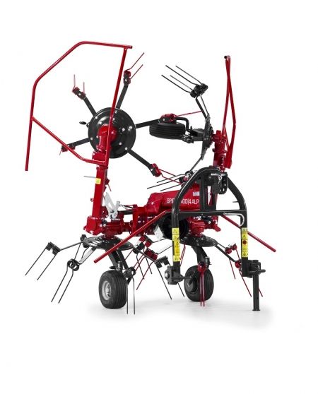 Spider 555/4 faneuse professionnelle - sip - largeur de travail 5,30 m_1