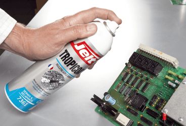 Tropicoat - Vernis de tropicalisation ITW Spraytec - Résistant de -45°C à +140°C, protection circuits imprimés_1