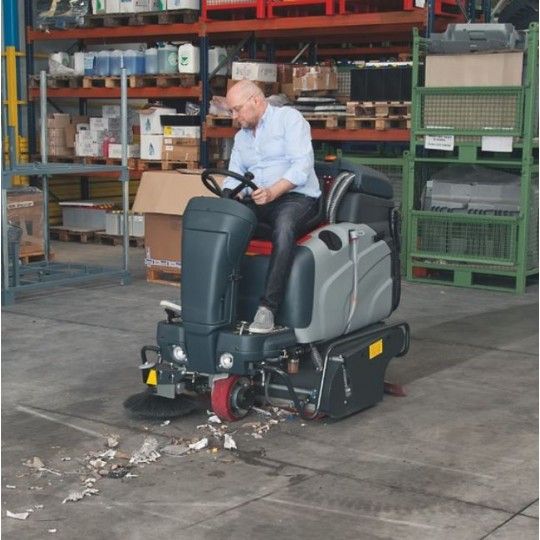 Comfort DUOTECH 65 CS - Autolaveuse autoportée 3 en 1 compacte et maniable - Balaye, lave et sèche_1