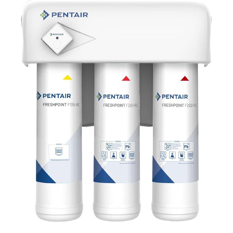 Filtre PENTAIR freshpoint f3000-b2m pfas à 3 étapes et contrôleur de remplacement cartouches_1