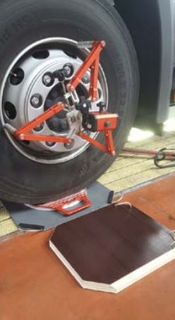 Kit additionnel de la géométrie des roues avec caméra pour suspension avant individuelle (ifs) - jge 72245_1