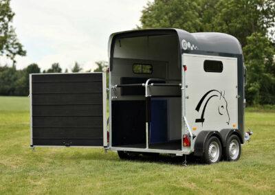 Remorque pour transport d'animaux - 2 places - cheval liberté gold iii_1