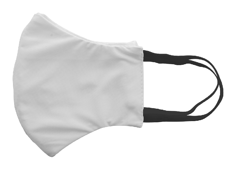 Masque facial personnalisé - 2 couches - Lavable et réutilisable - Impression sublimation - Taille adulte_1