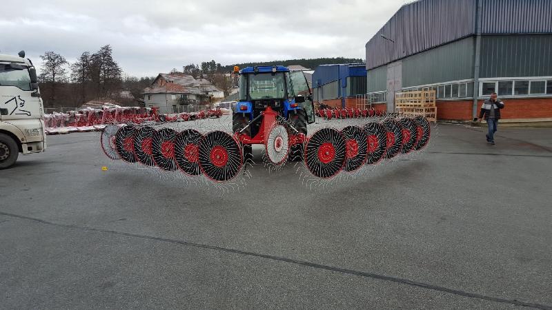 Andaineur Fpm Soleil 8.0m DSS 800/13H - 13 soleils - Largeur de travail 8m - Année 2023 - Occasion_1