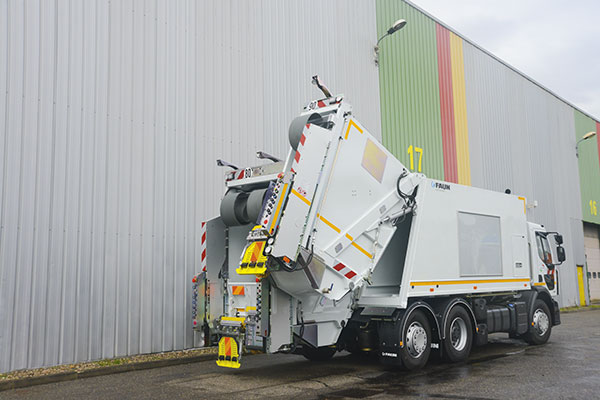 Bennes à Ordures Ménagères BOM - DUO - double flux - idéale pour la collecte sélective - FAUN SCF - CIN-ENERGIE_1