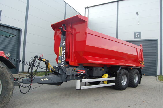 Porte-caisson PH21 - EkoAgri - PTAC 27000kg - Suspension parabolique - Homologation 25km/h_1